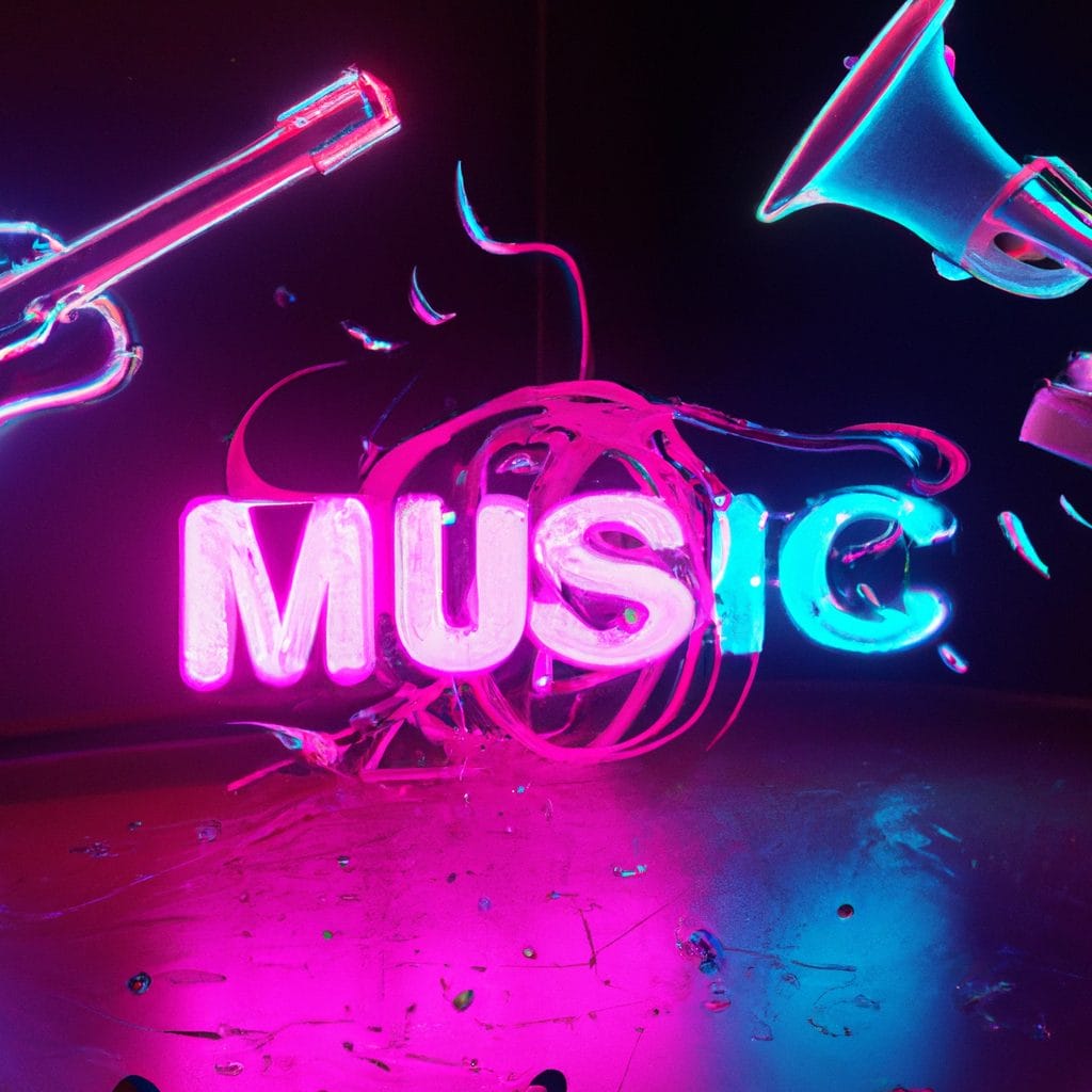 neon music