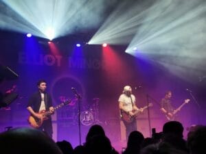 Elliot Minor performing on the stage at the O2 Institute Birmingham.