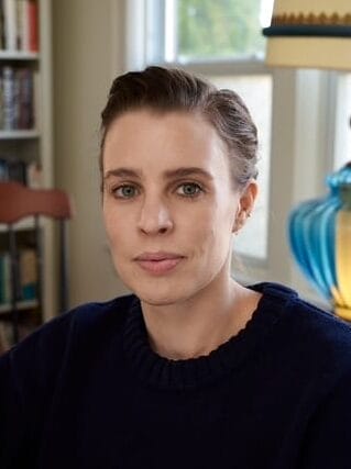 EXCLUSIVE: NYC Web Fest 2025 Announces Jury Line-Up and Welcomes Podcasts as New Category 77 Head shot photo of Lindsay Pugh smiling wearing a navy blue jumper.